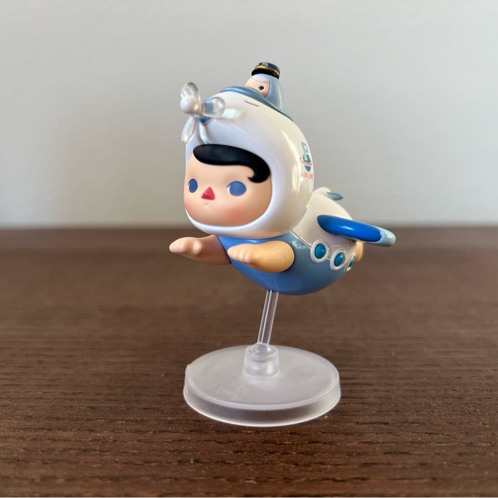Pucky flying babies - airplane baby